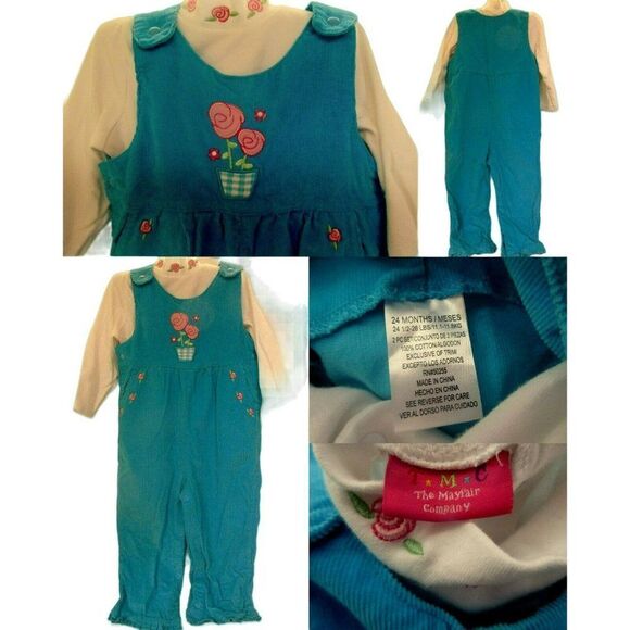 Toddler Girls 18-24 Mo Six (6) Outfits Sleeper Dresses 10 Pcs Baby Nay Absorba - Picture 6 of 14